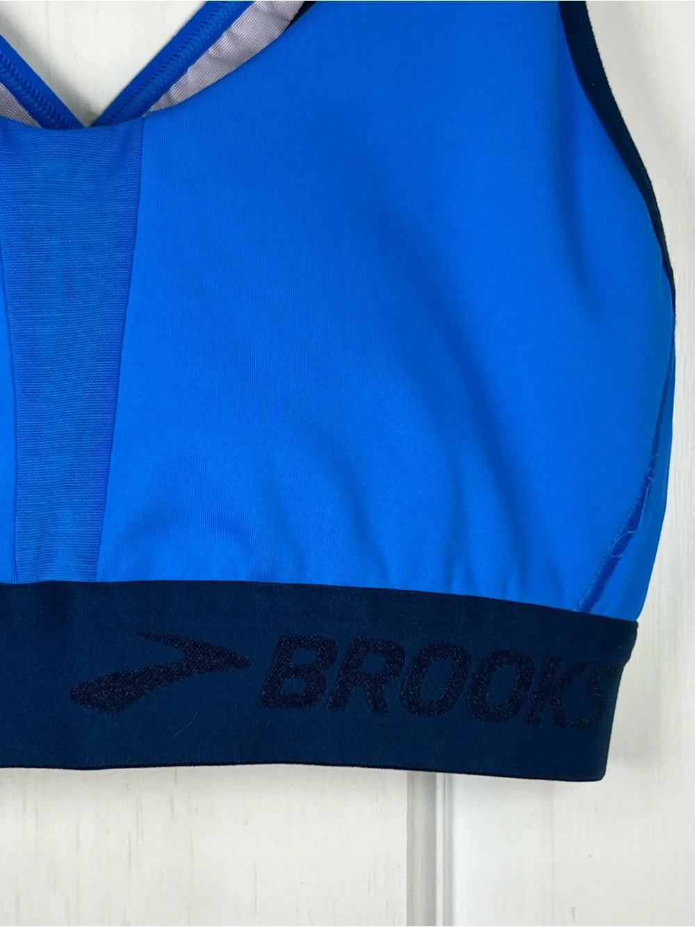Brooks-Drive Plunge 2.0 Sports Support Bra Breathable Athleisure Run Sz S
